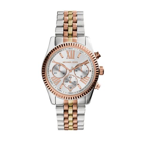 michael kors dames bicolor horloge|michael kors horloge dames sale.